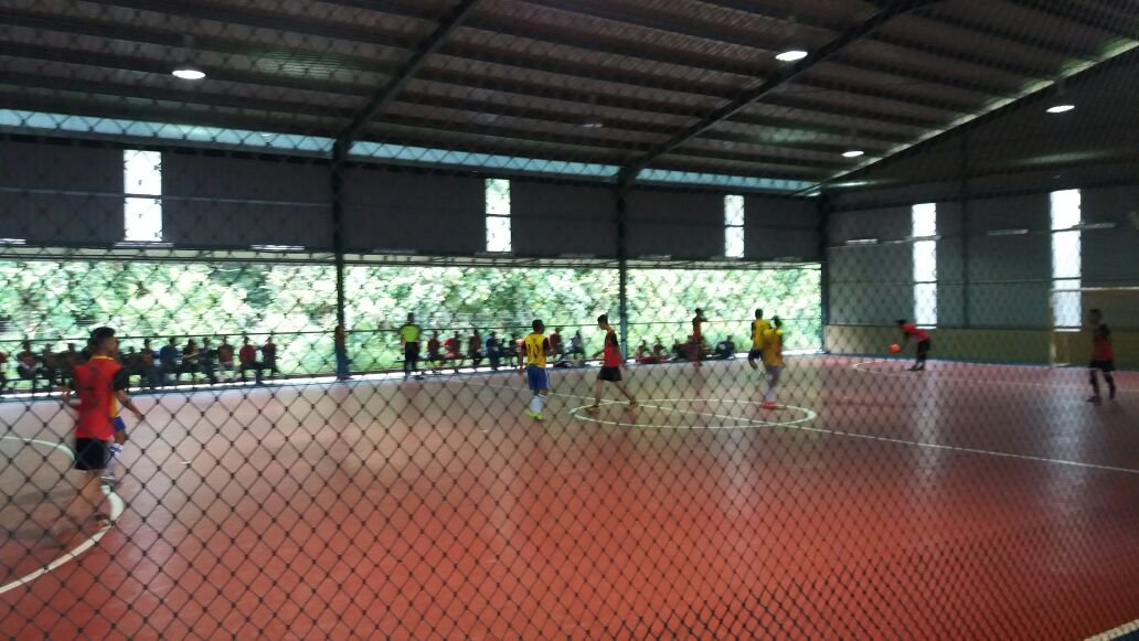 Twitter / @amriaris The futsal courts will also serve as multipurpose courts.